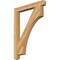 Ekena Millwork Westlake Craftsman Rough Sawn Bracket, Western Red Cedar, 4"W x 36"D x 48"H BKT04X36X48WTL04RWR - alternate 1